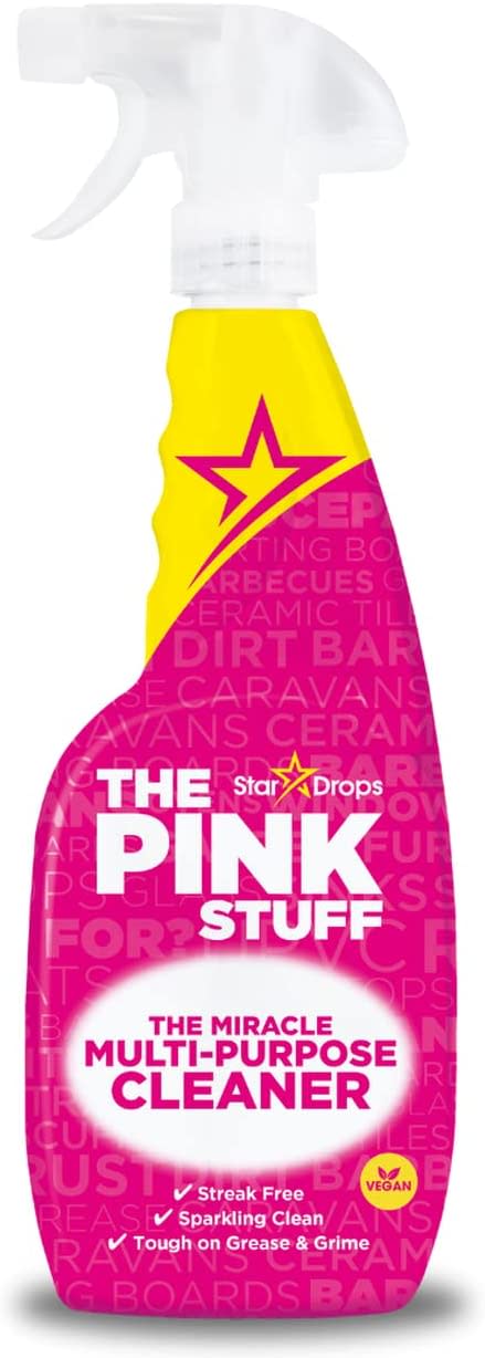 Star Drops - The Pink Stuff, Multi-Purpose Scrubber with Paste Set.