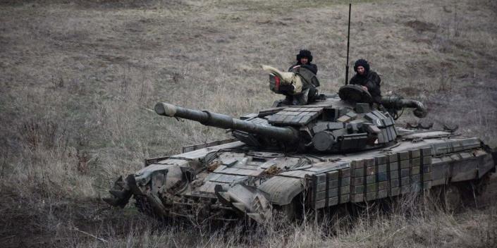 Ukraine military tank