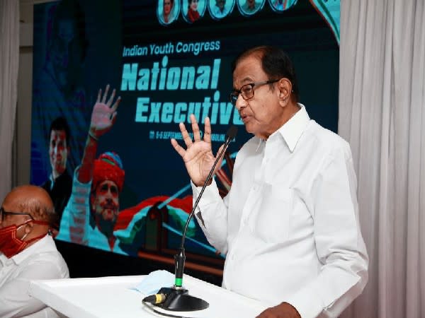 Congress leader P Chidambaram