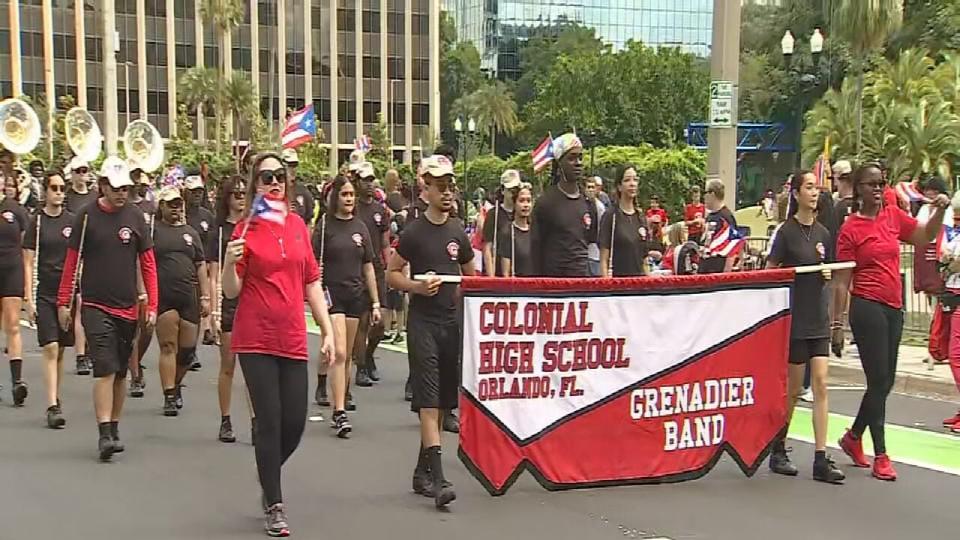 One of the biggest celebrations of Puerto Rican pride happened on Saturday in downtown Orlando.