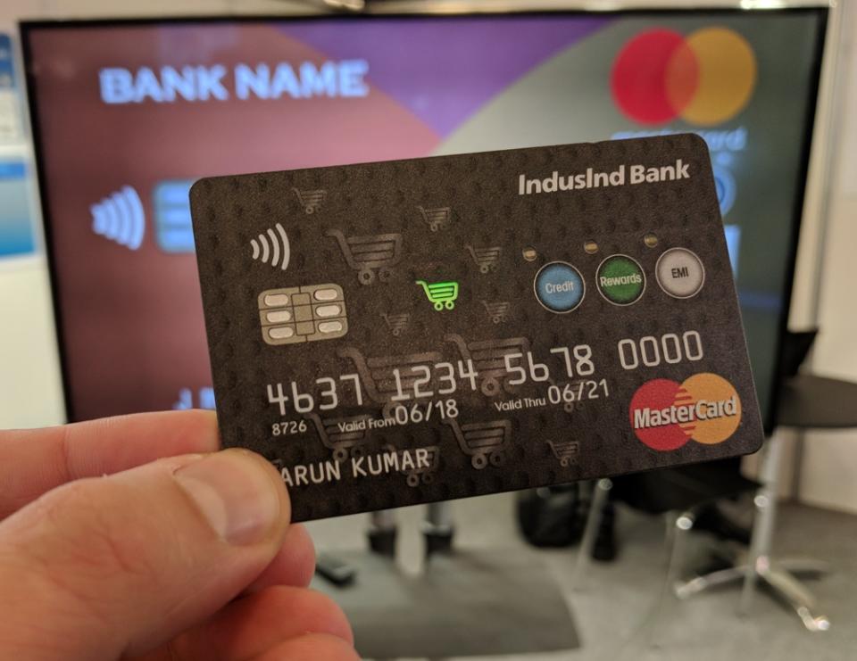 This connected credit card can communicate directly with your bank.