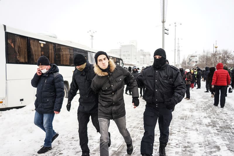 Anti-war protest, following Russia's invasion of Ukraine,