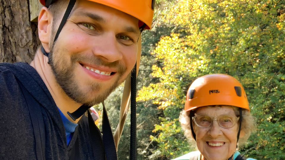 Brad feels incredibly grateful to be able to go on so many adventures with his grandmother. - @grandmajoysroadtrip