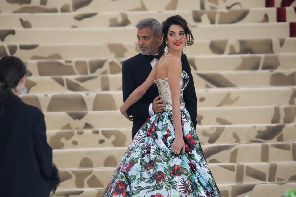 George Clooney, Amal Clooney at arrivals for 