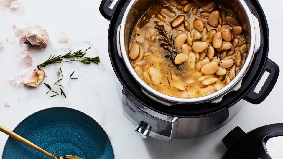 <h1 class="title">Instant Pot White Beans HERO</h1><cite class="credit">Photo by Chelsea Kyle, Food Styling by Simon Andrews</cite>
