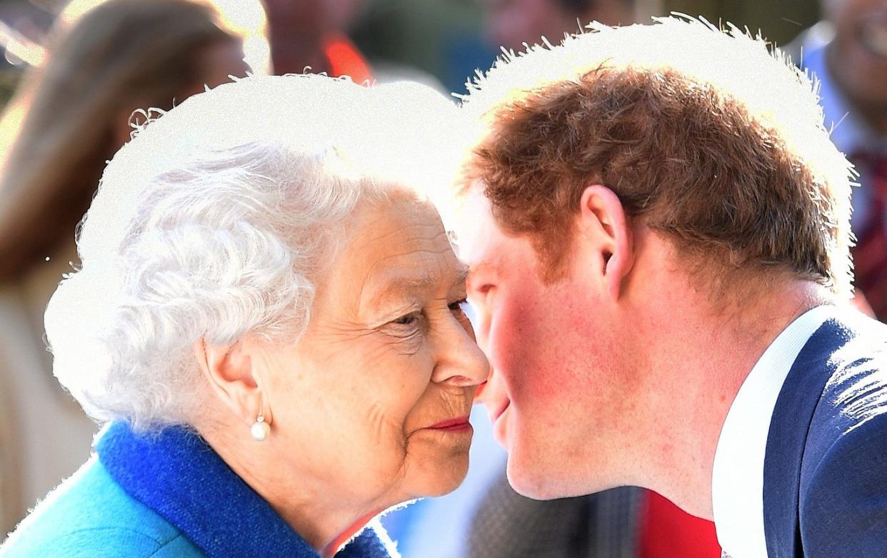 The Duke of Sussex claims he was unsure whether his grandmother was trying to tell him she wanted to refuse his request - Julian Simmonds