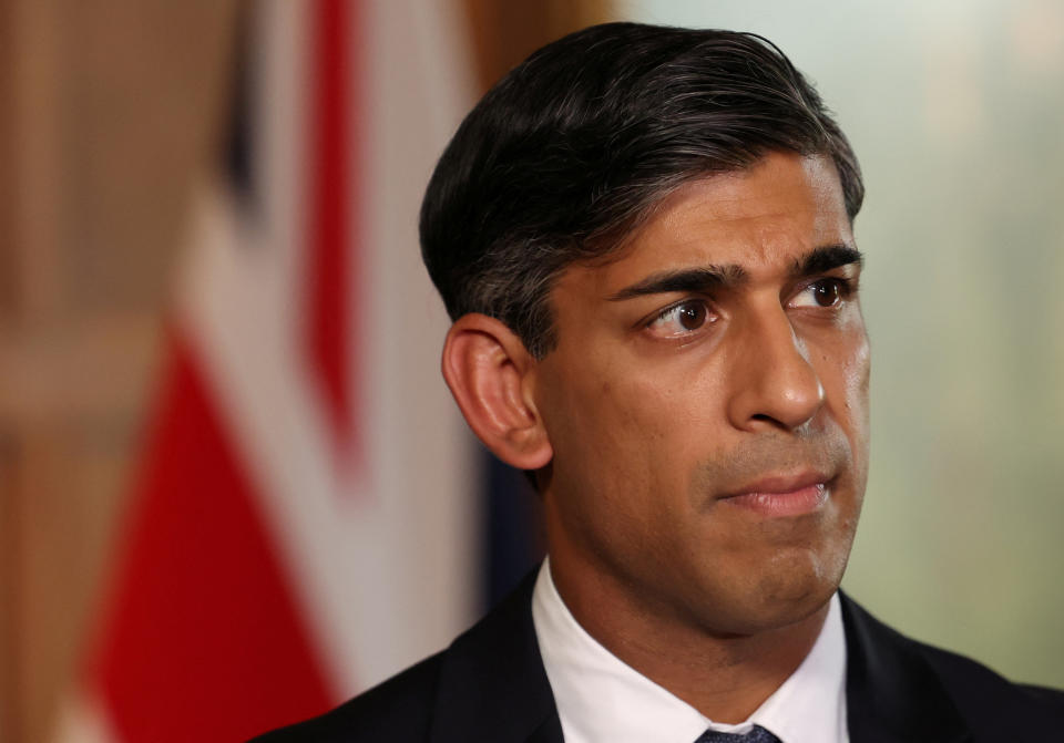 Der britische Premierminister Rishi Sunak. (Bild: Reuters)