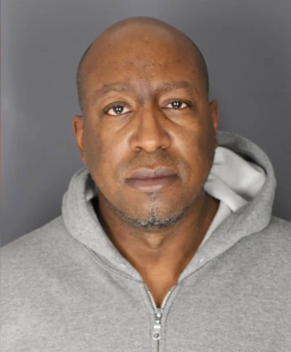 Shawn Douglas is facing kidnapping charges after he allegedly tied up two tenants with zip ties, placed pillowcases over their heads and drove them at gunpoint to a rural cemetery. (Photo: Albany Police Dept.)