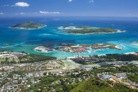 The Seychelles are made for island-hopping - Credit: tracker - Fotolia/©Denis Kabanov