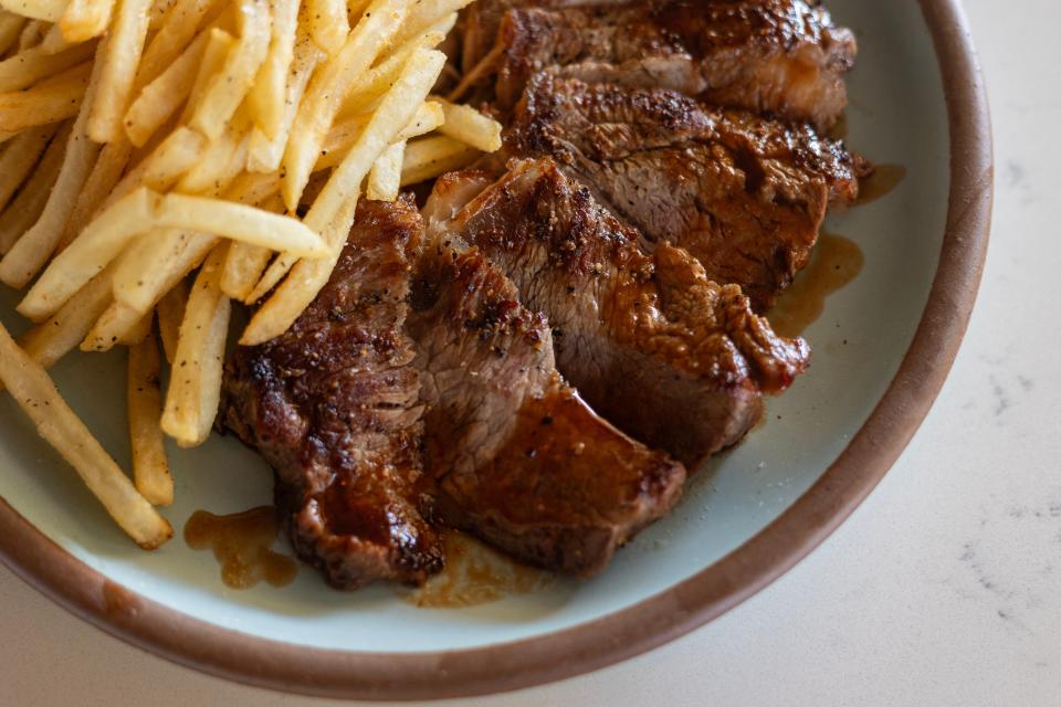 Eudora's offers steak frites in The District at Eastover in Jackson seen on Tuesday, Oct. 24.