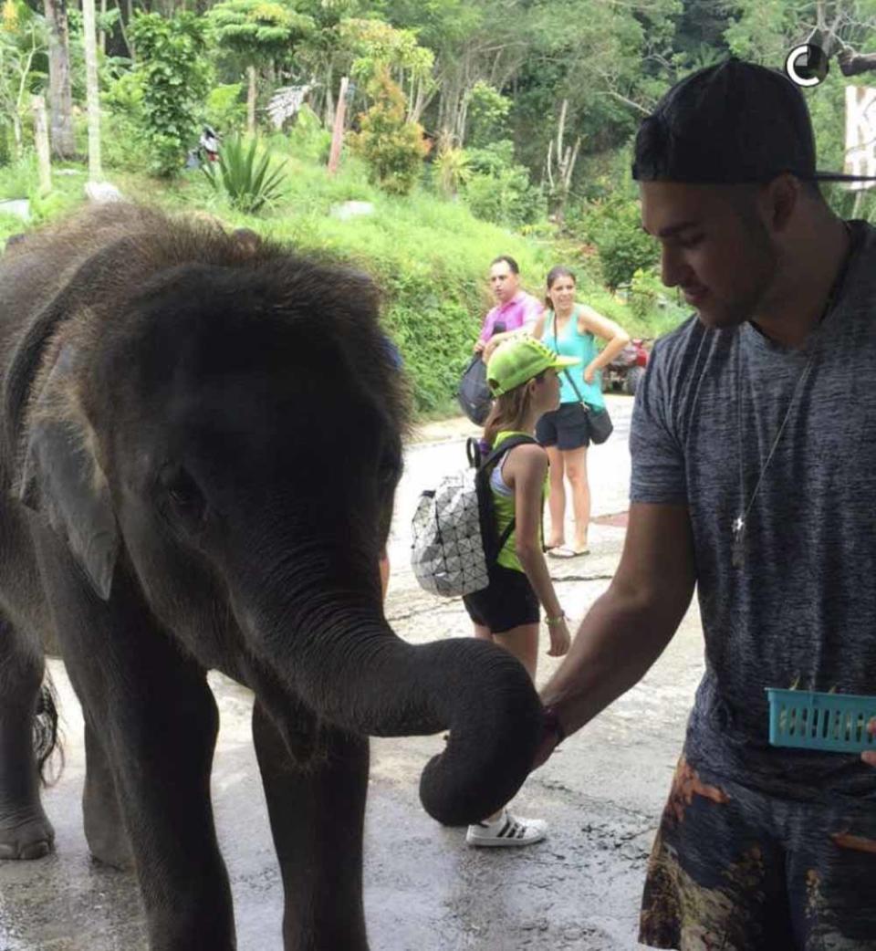 Joseph travelled a lot and worked at a safari park on his gap year (PA Real Life)