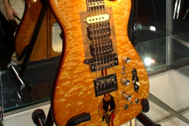 Gerry Garcia's Wolf guitar