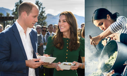 Revealed: The foods that Kate Middleton and Meghan Markle can’t eat now that they’re royals - video