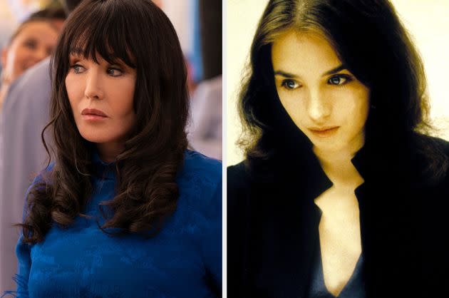 Isabelle Adjani in The Perfect Couple (left) and Possession (right)