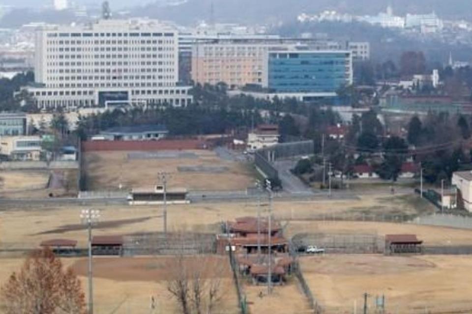 南韓國防部遭人威脅放炸彈，南韓警方全面戒備。