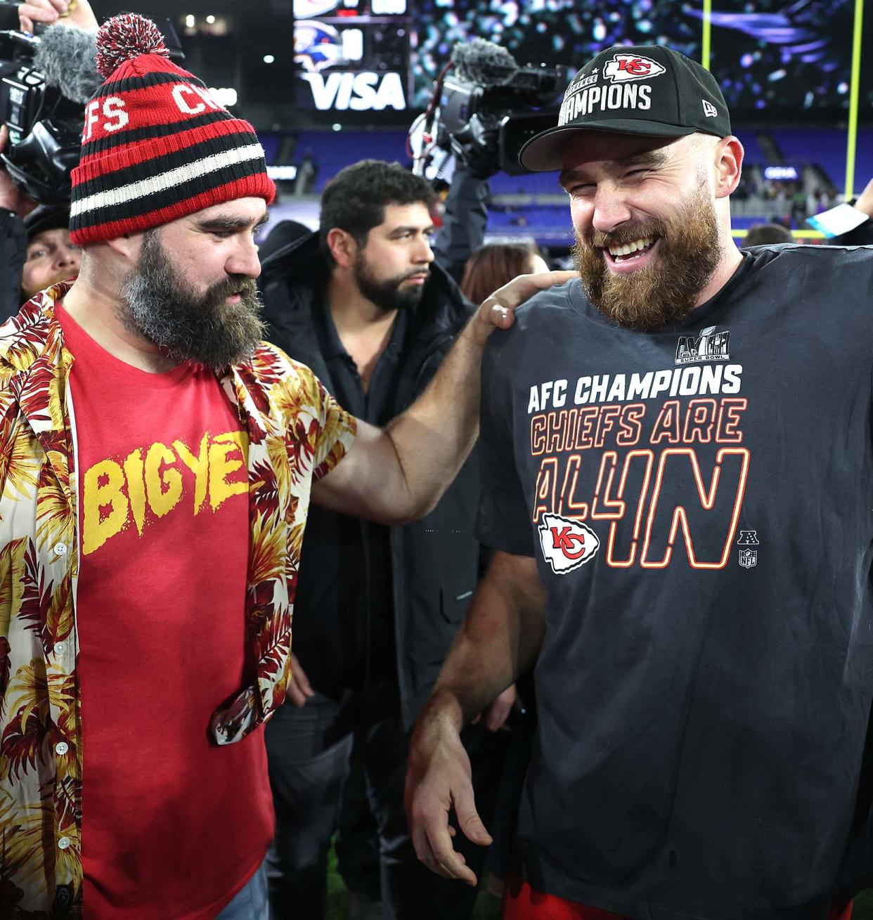 Travis and Jason Kelce Hilariously Flub Pronunciation of Taylor Swift s Cornelia Street