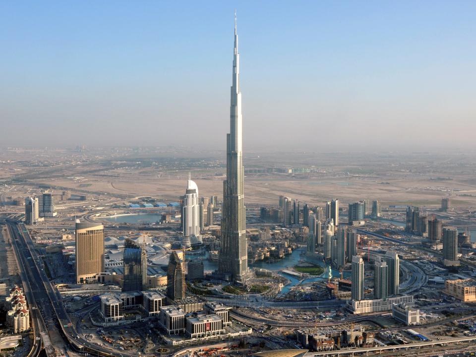 Burj Khalifa in Dubai, UAE