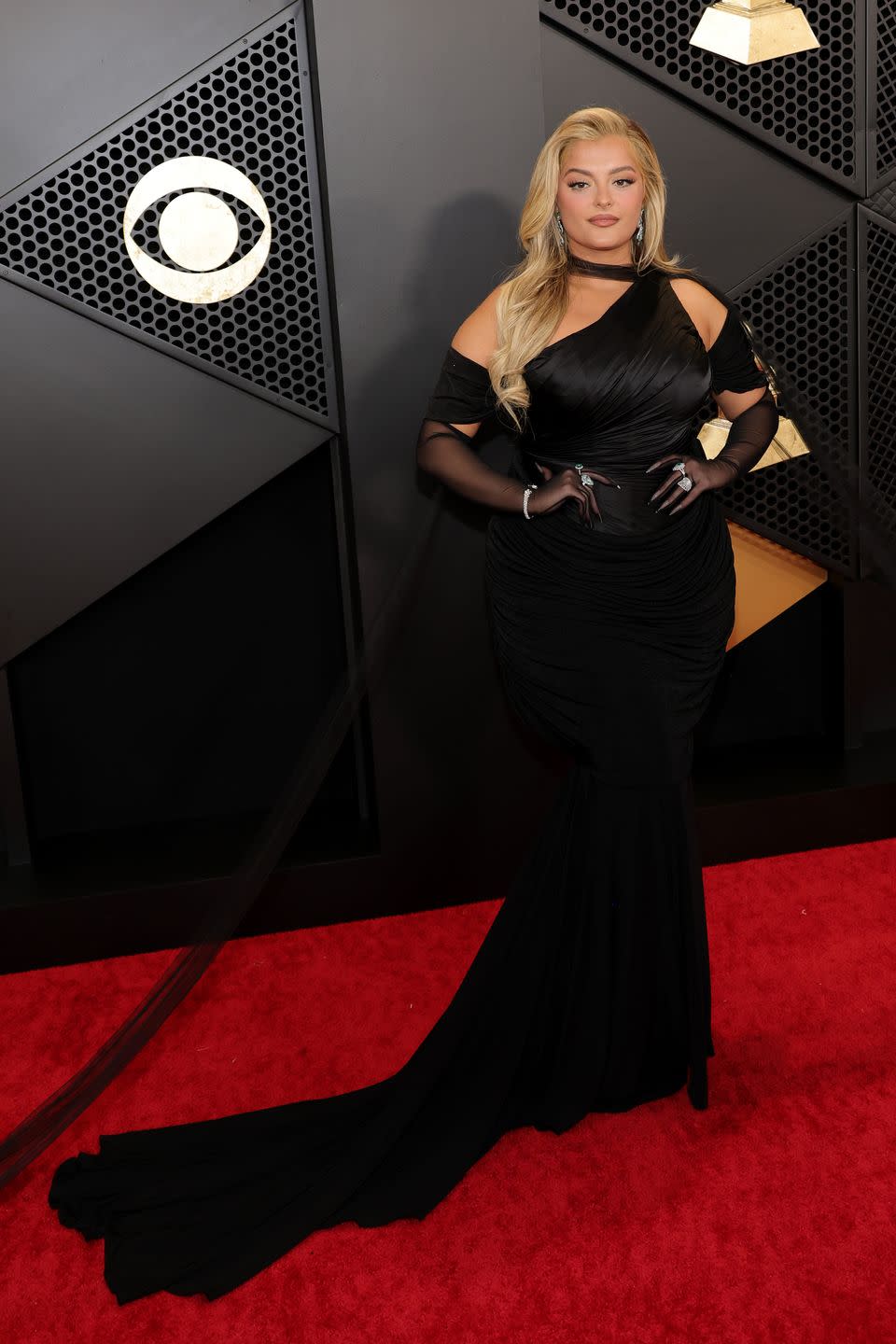 bebe rexha at 66th grammy awards