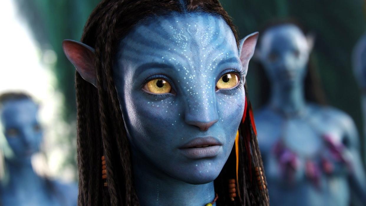 Zoe Saldana as Neytiri in Avatar (Credit: Fox)