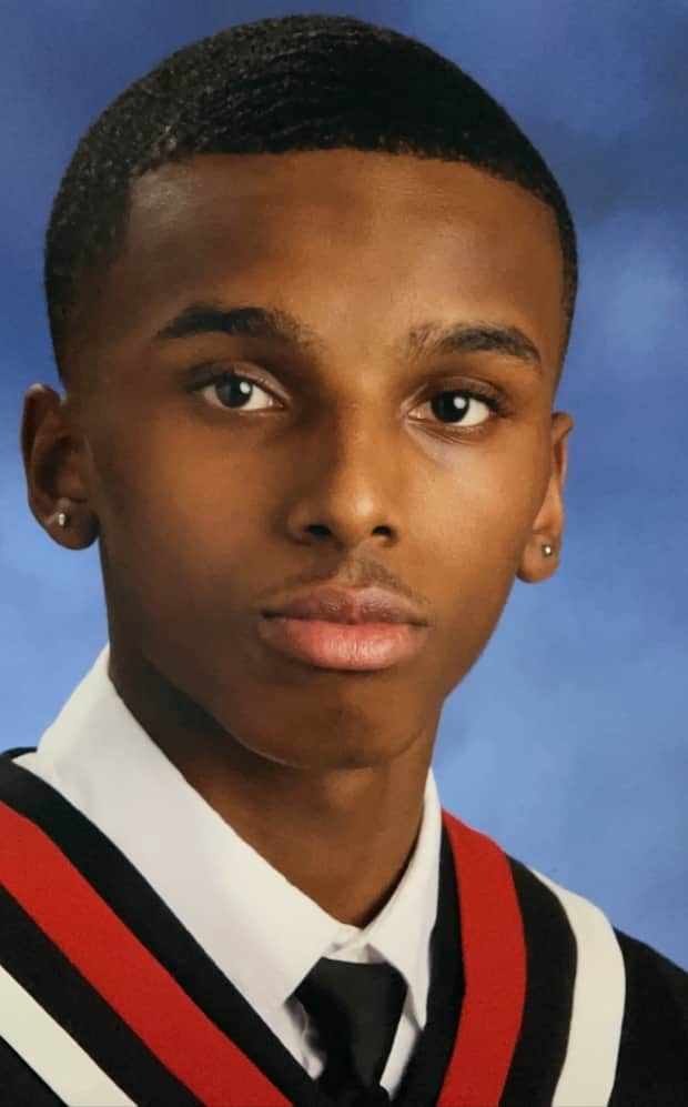 Waterloo police have identified a Kitchener homicide victim as Joshua Bennett, 18, of Etobicoke. (Waterloo Regional Police Service - image credit)