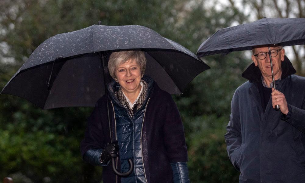 Theresa and Philip May.