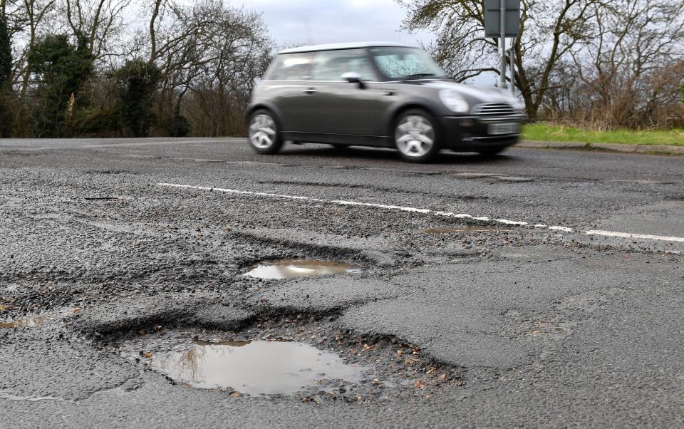 Potholes are the physical evidence of what systematic underinvestment does to a country