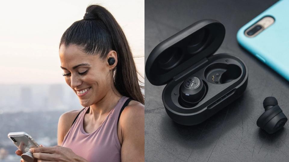  Jlab’s Jbuds are an affordable wireless headphones option that can fit into any person’s budget. (Photo: J Lab)