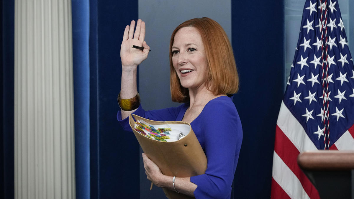 Jen Psaki holds final press briefing of WH tenure