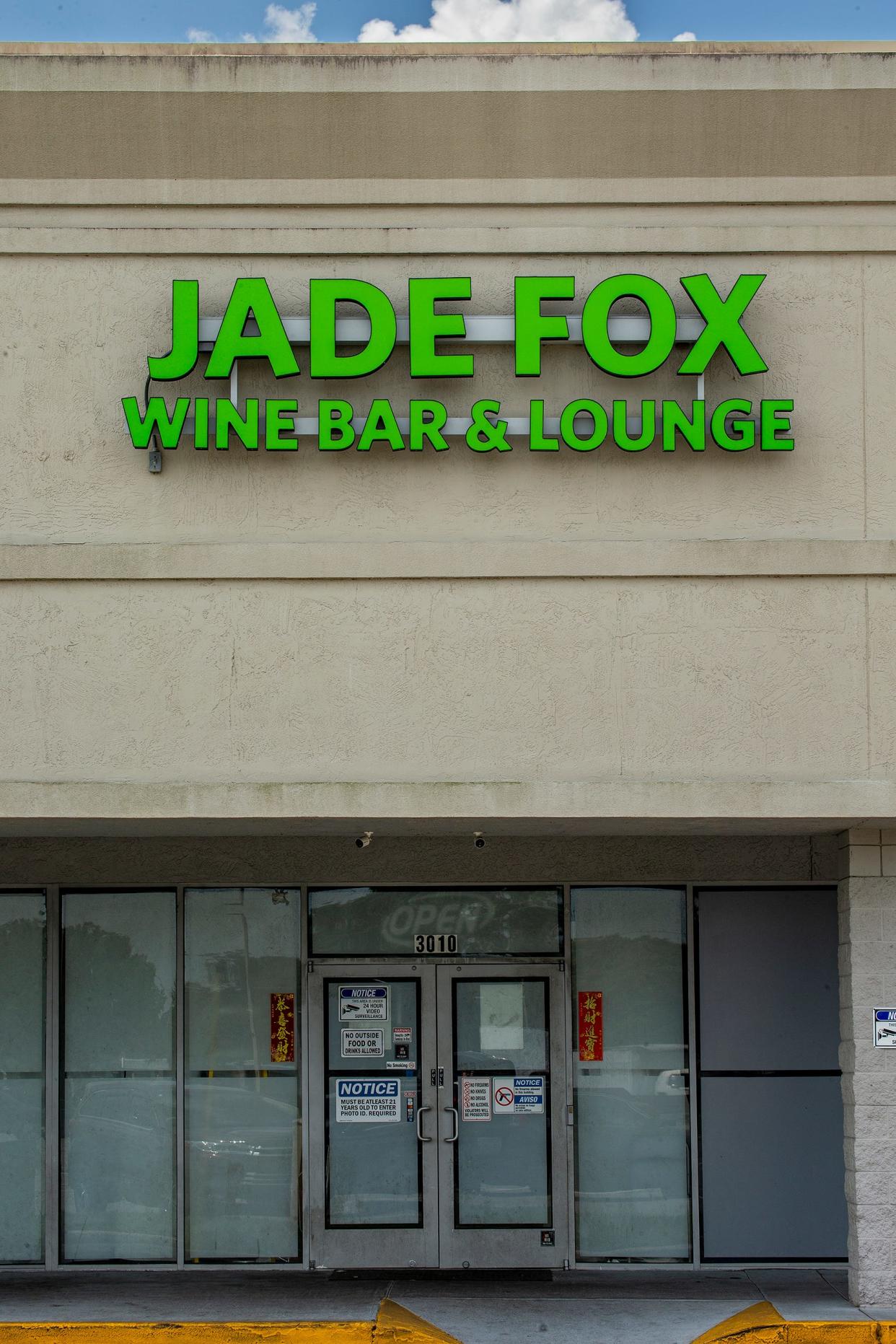 Jade Fox Lounge on Lakeland Highlands Road in Lakeland Fl. Monday July 31 ,2023.
Ernst Peters/The Ledger