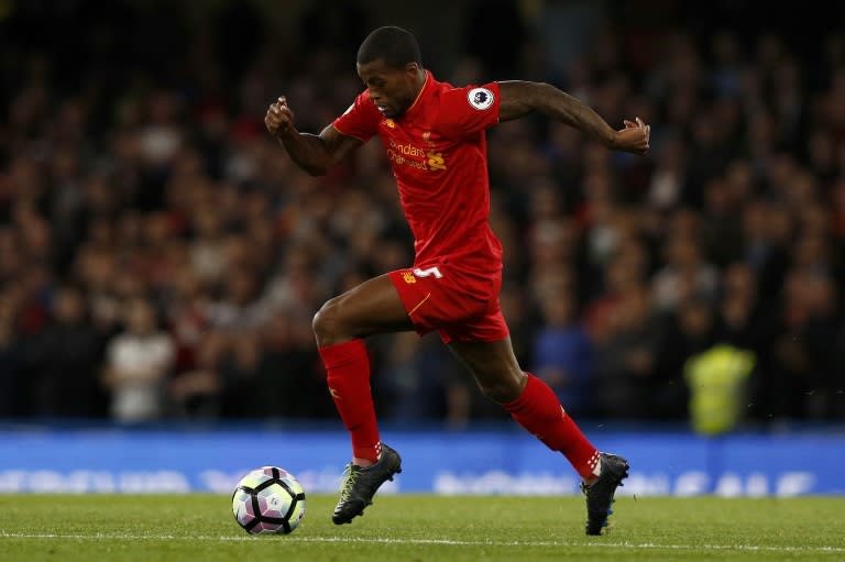 Liverpool midfielder Georginio Wijnaldum is back in training and ready to play against West Brom at Anfield