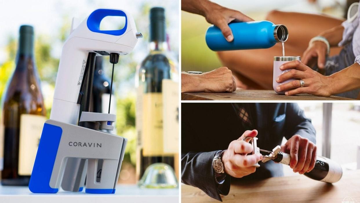 Best gift for wine lovers 2019: Coravin, Hydro Flask Wine Bottle, and a Durand