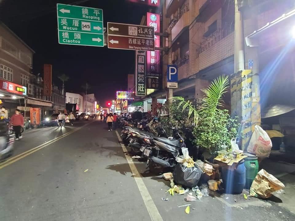 大甲媽祖鑾轎昨日來到雲林西螺。（圖／翻攝自爆料公社）