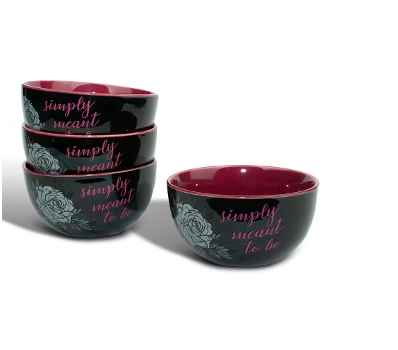 5) Jack & Sally Ceramic Bowls