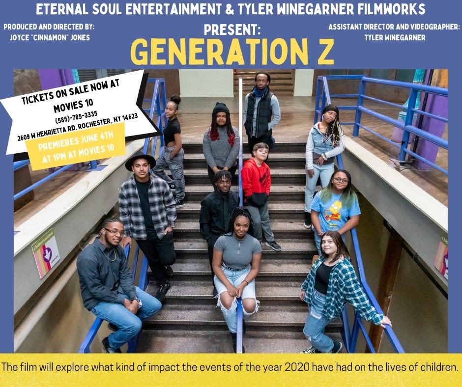 "Generation Z" premieres Saturday, June 4th at Movies 10, 2609 W Henrietta Rd, at 1 p.m.