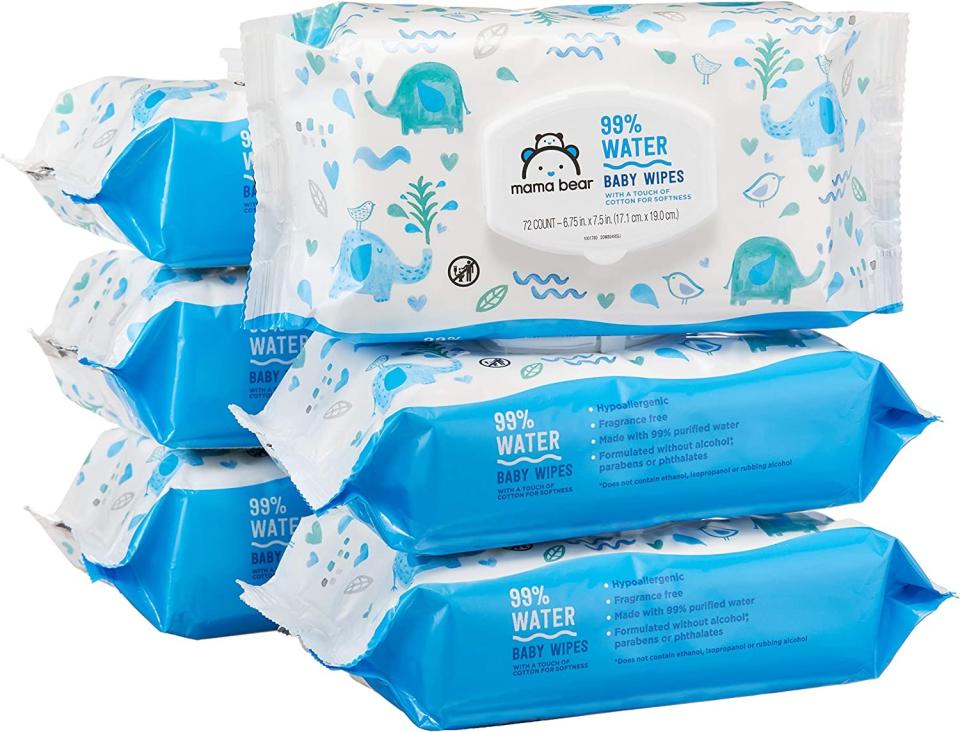 Mama Bear 99% Water Baby Wipes