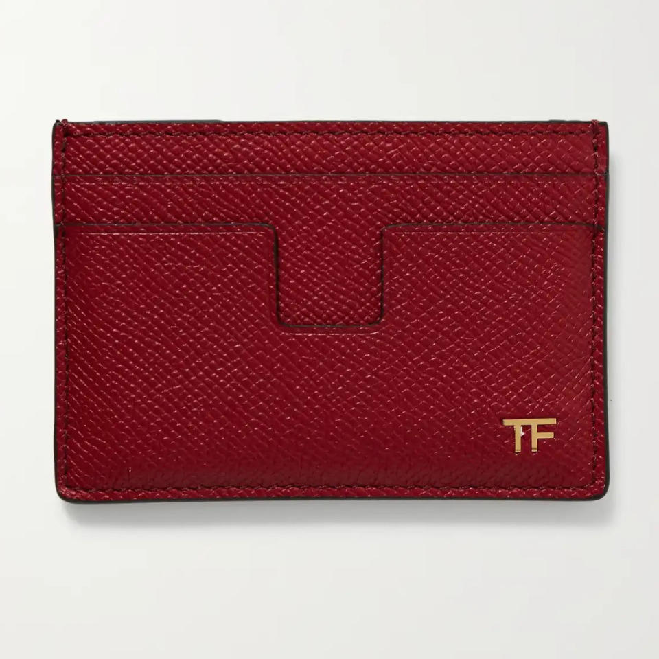 Tom Ford Full-Grain Leather Cardholder