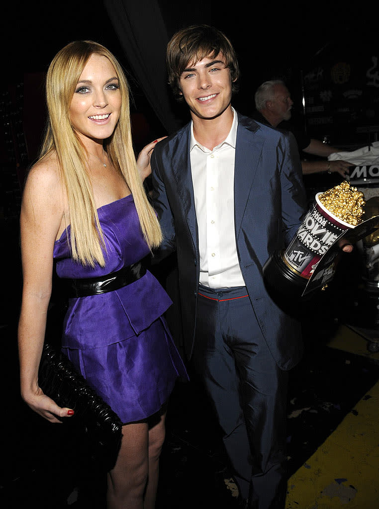 Lohan Efron MTV Movie Aw