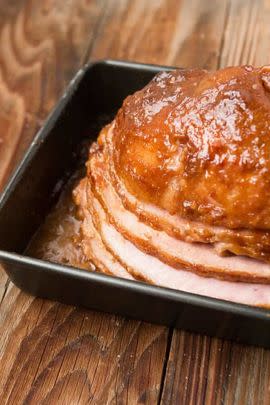 Crunchy Southern Glazed Ham