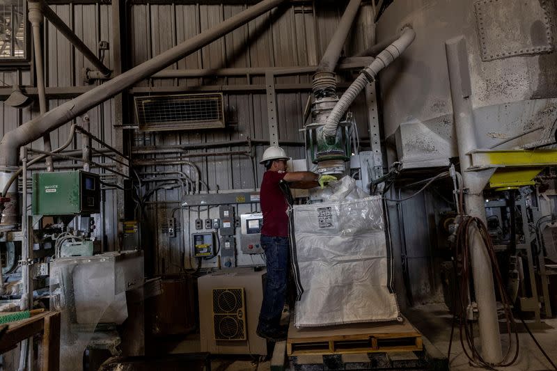 FILE PHOTO: Albemarle Lithium Facility in Silver Peak, Nevada, U.S.