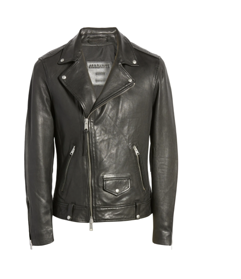 <p><a href="https://go.redirectingat.com?id=74968X1596630&url=https%3A%2F%2Fwww.nordstrom.com%2Fs%2Fallsaints-milo-leather-biker-jacket%2F5305983&sref=https%3A%2F%2F" rel="nofollow noopener" target="_blank" data-ylk="slk:Shop Now;elm:context_link;itc:0;sec:content-canvas" class="link ">Shop Now</a></p><p>AllSaints Milo Leather Biker Jacket</p><p>nordstrom.com</p><p>$486.75</p>