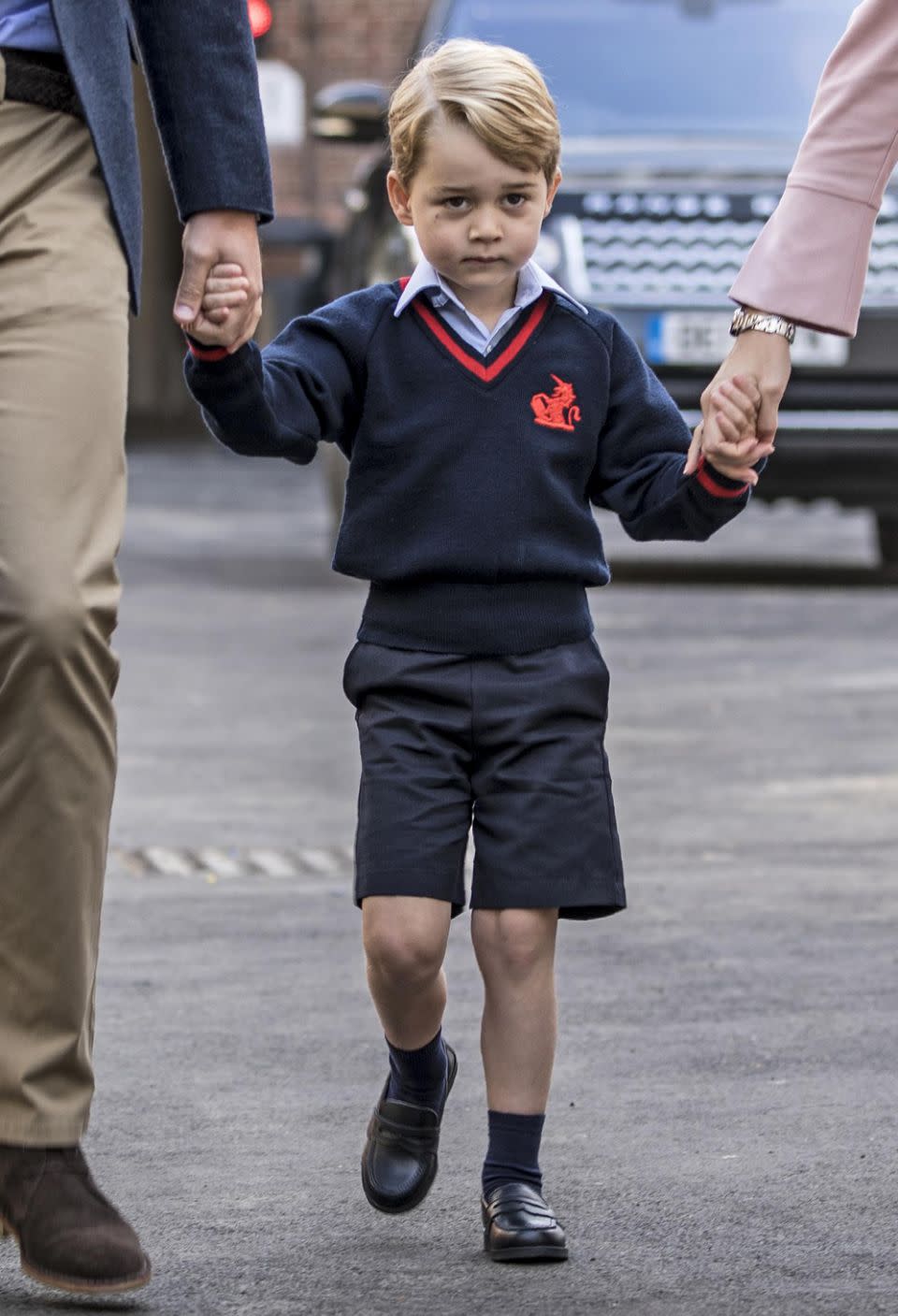 The four-year-old's school uniform jumper is said to cost $256. Photo: Getty Images