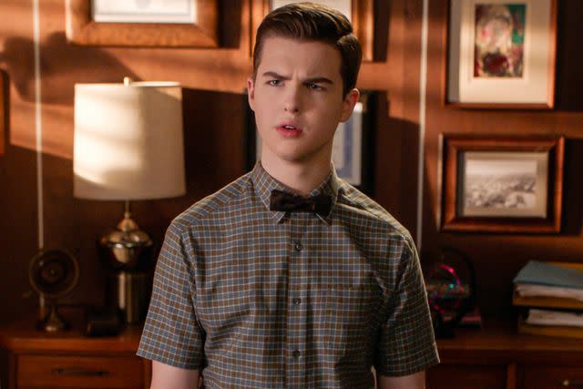 <p>CBS Broadcasting</p> Iain Armitage in 'Young Sheldon.'