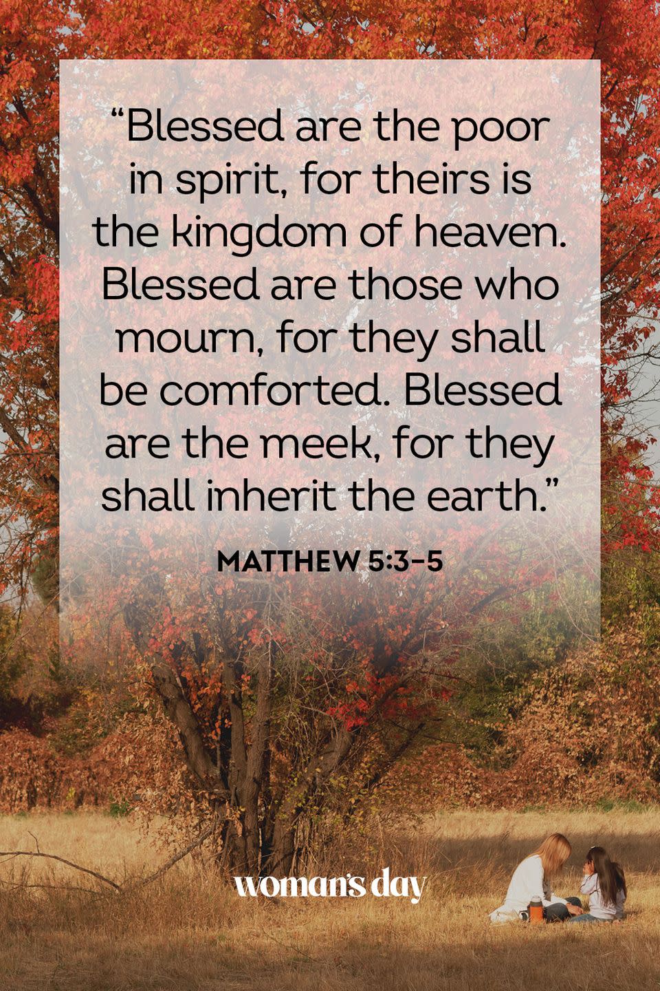 Matthew 5:3–5