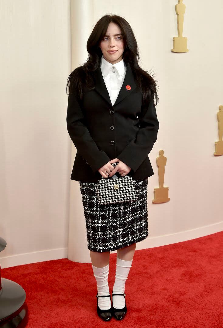 El look de Billie Eilish para los Oscar