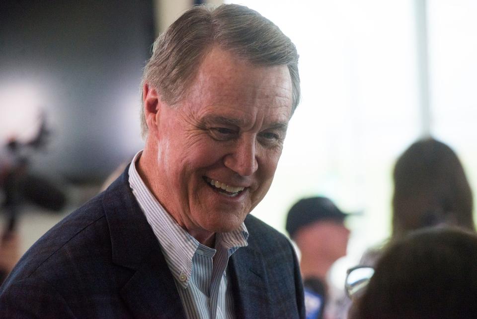 Former Sen. David Perdue conceded GOP nomination in the Georgia governor's race Tuesday.