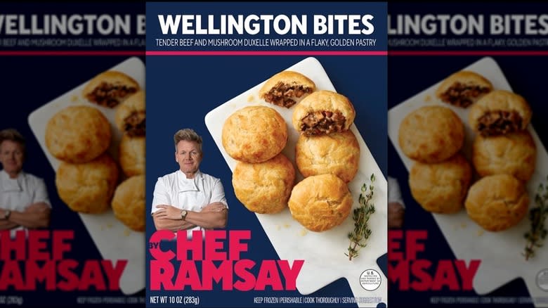 Chef Ramsay beef Wellington bites