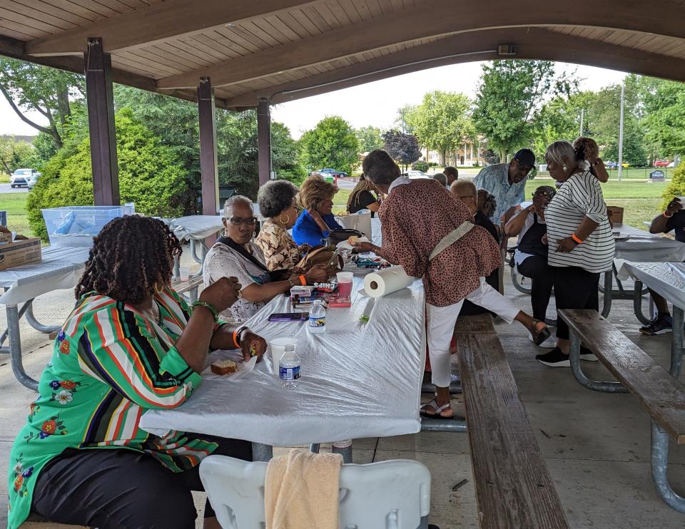 Former residents of Lafayette Street SE in Canton gathered in July for a reunion that celebrated the history of the former street. The residents recalled their safe, tight-knit community.