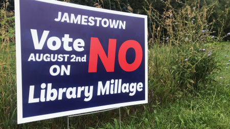 The Patmos Library in Jamestown Township, south of Hudsonville, is in danger of closing following Tuesday’s failed library millage renewal.