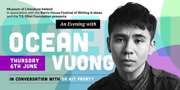 Promo poster featuring Ocean Vuong