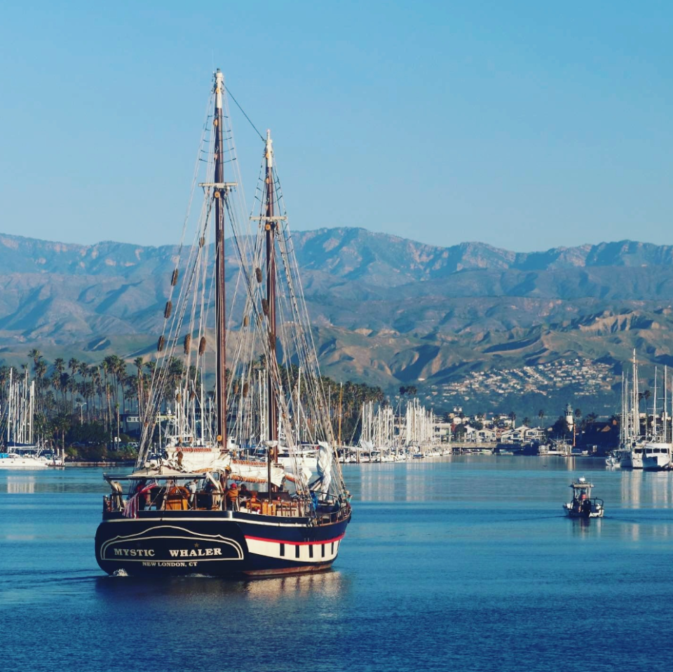 Tall ship Mystic Whaler will dock at Ventura Harbor for Memorial Day weekend and a few days beyond.